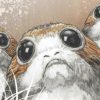 handmade oil painting Porgs fan art