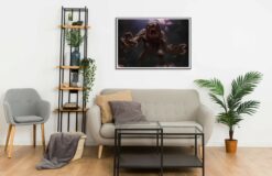 Rancor portrait Wall Frame