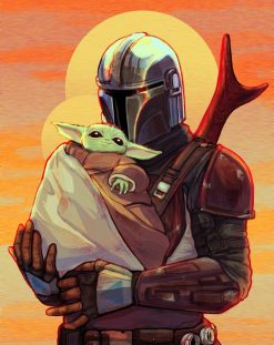 The Mandalorian with Baby Yoda 2