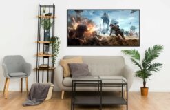 The Rogue One Battlefield Wall Frame