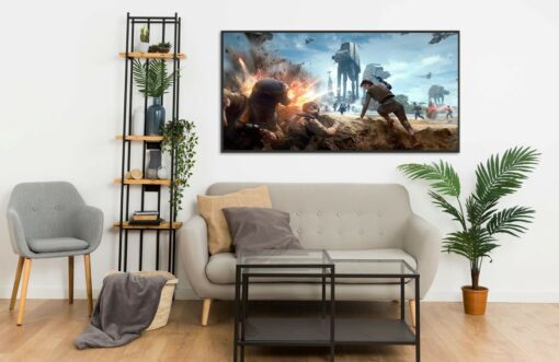 The Rogue One Battlefield Wall Frame