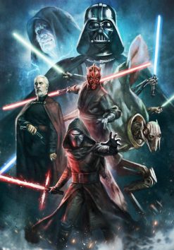 The Sith Lords wall artwork