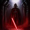 darth vader portrait oil painting