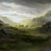 A Tolkien Middle Earth fantastic landscape 2