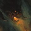 Unleash the haunting essence of Middle-earth with a handcrafted oil painting on canvas, showcasing a striking Balrog Moria portrait. This unique artwork masterfully captures the ominous presence of this iconic character with detailed, evocative tones, ideal for passionate Lord of the Rings enthusiasts. Crafted with expert skill, this high-quality painting immortalizes the Balrog's foreboding aura, becoming a powerful and captivating addition for fans of Tolkien's epic saga.