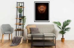 Barad-dûr tower Sauron Eye tower Wall Frame