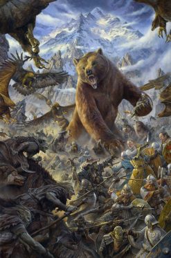 Battle of 5 Armies The Hobbit Beorn in bear form 1