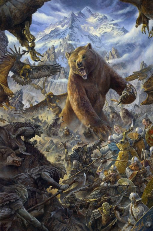 Battle of 5 Armies The Hobbit Beorn in bear form 1