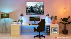 Boromir Gondor Flag at Osgiliath 2 Wall Frame