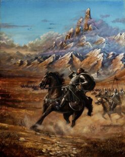 Captain of Gondor on horse