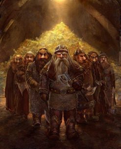 Dwarves Ironbeard in Erebor Lonely Mountain