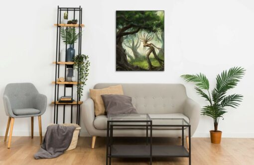 Ent in the Fangorn Forest Wall Frame