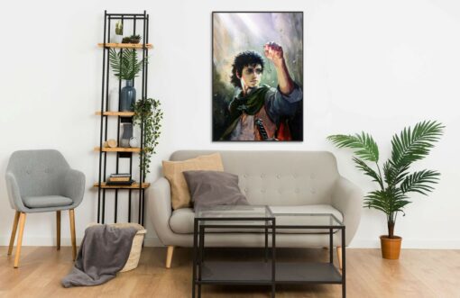 Frodo and the One Ring Wall Frame