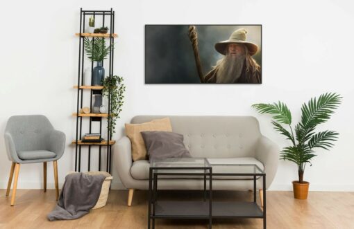 Gandalf the Grey portrait Wall Frame