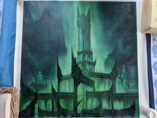 Minas Morgul oil canvas
