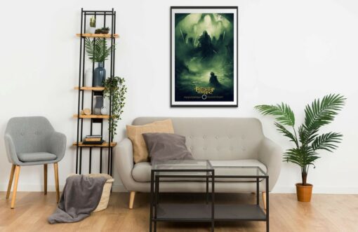 Nazguls and Frodo at Amon Hen Wall Frame