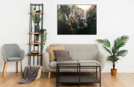 Rivendell beautiful landscape 10 Wall Frame