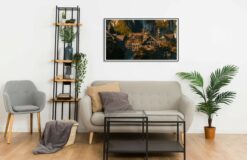 Rivendell beautiful landscape 4 Wall Frame