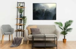 Rivendell beautiful landscape 7 Wall Frame