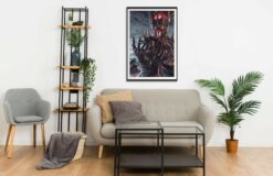 Sauron, Frodo, Sam and Gollum Wall Frame