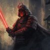 Sith Samurai style portrait 1