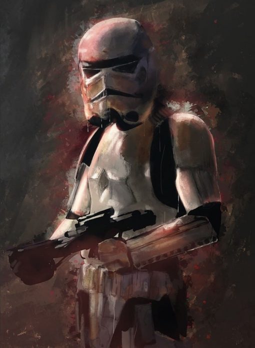 Stormtrooper portrait fan art
