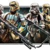 Stylized stormtroopers troop