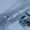 T-47 airspeeders and AT AT on Hoth