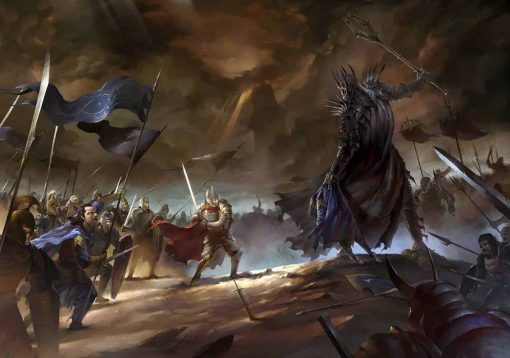 War of the Last Alliance Isildur vs Sauron
