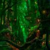 Mirkwood forest Thranduil landscape 6