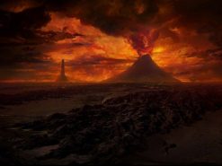 Mordor Mount Doom landscape 1