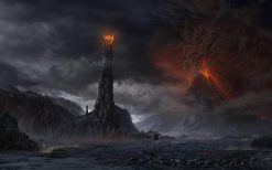 Mordor Mount Doom landscape 2