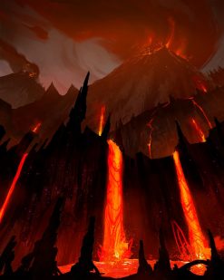 Mount Doom Mordor terrrific landscape 3