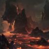 Mount Doom Mordor terrrific landscape 4