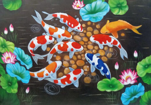 Koi fishes 4