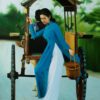 Vietnamese Lady in Traditional Dress Ao Dai 9