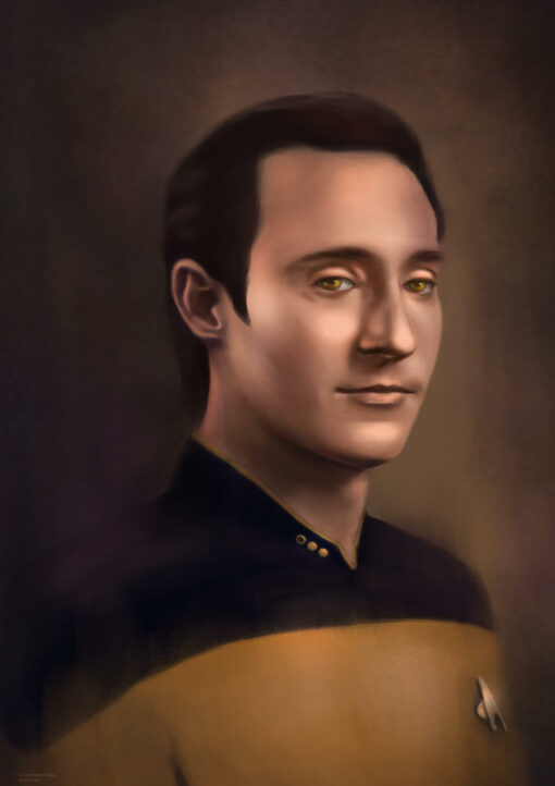 Star Trek Data fan art 1