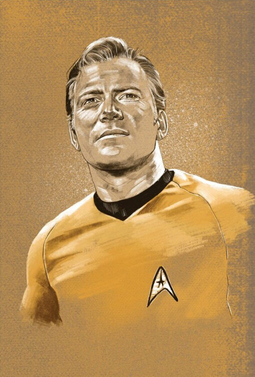Star Trek James T Kirk fan art 1