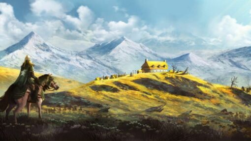 Rohan Edoras landscape 3