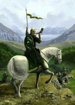 Rohan cavalry knight portrait