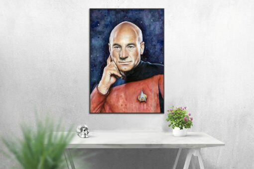 Star Trek Jean-Luc Picard fan art 3