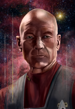 Star Trek Jean-Luc Picard fan art 5