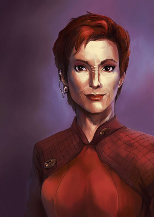 Star Trek Kira Nerys fan art 1