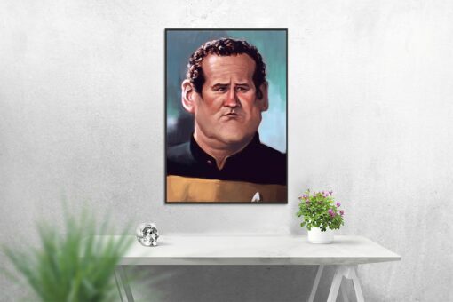 Star Trek Miles O'Brien fan art 1