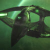 Star Trek Romulan warbird D'deridex class fan art 1