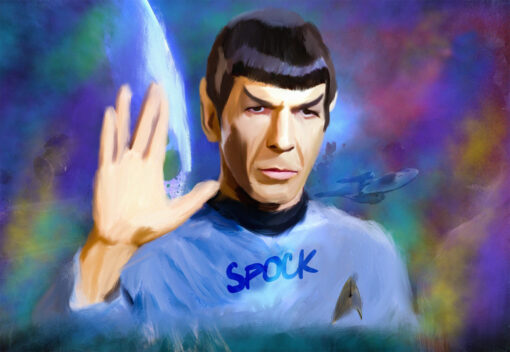 Star Trek Spock fan art 6