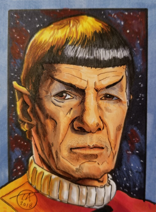 Star Trek Spock fan art 7