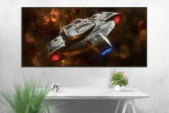 Star Trek USS Defiant fan art 2