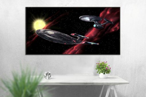 Star Trek USS Enterprise fan art 1
