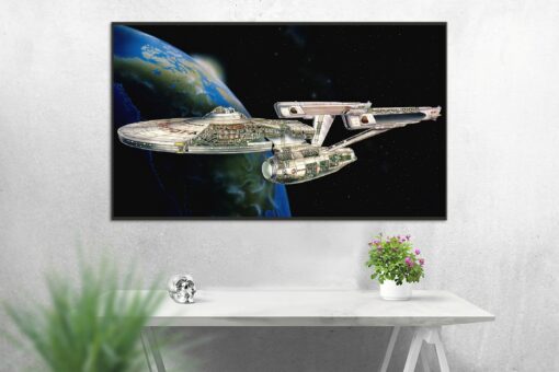 Star Trek USS Enterprise fan art 2